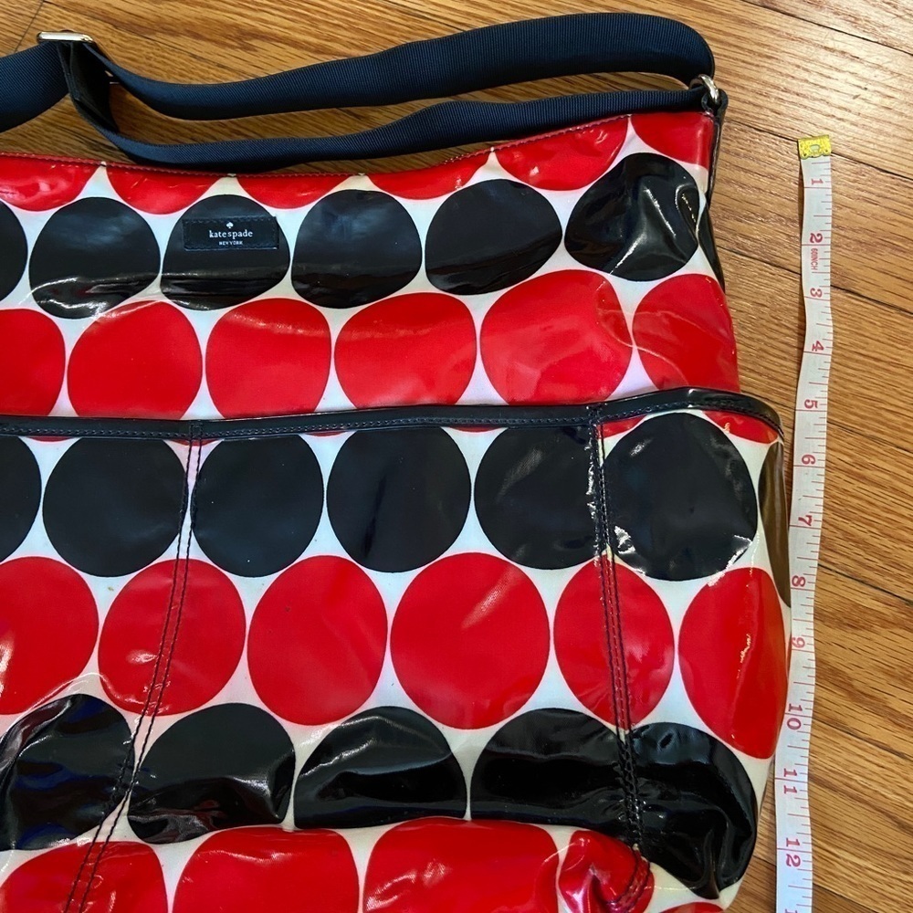 Kate spade diaper bag, crossbody, large dots - Picture 5 of 16